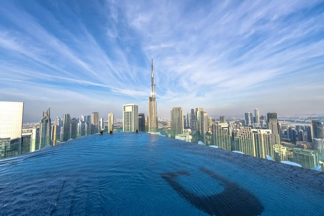 Magical Rooftop Pool In Downtown Dubai With Burj Khalifa & Sea View! 0*,